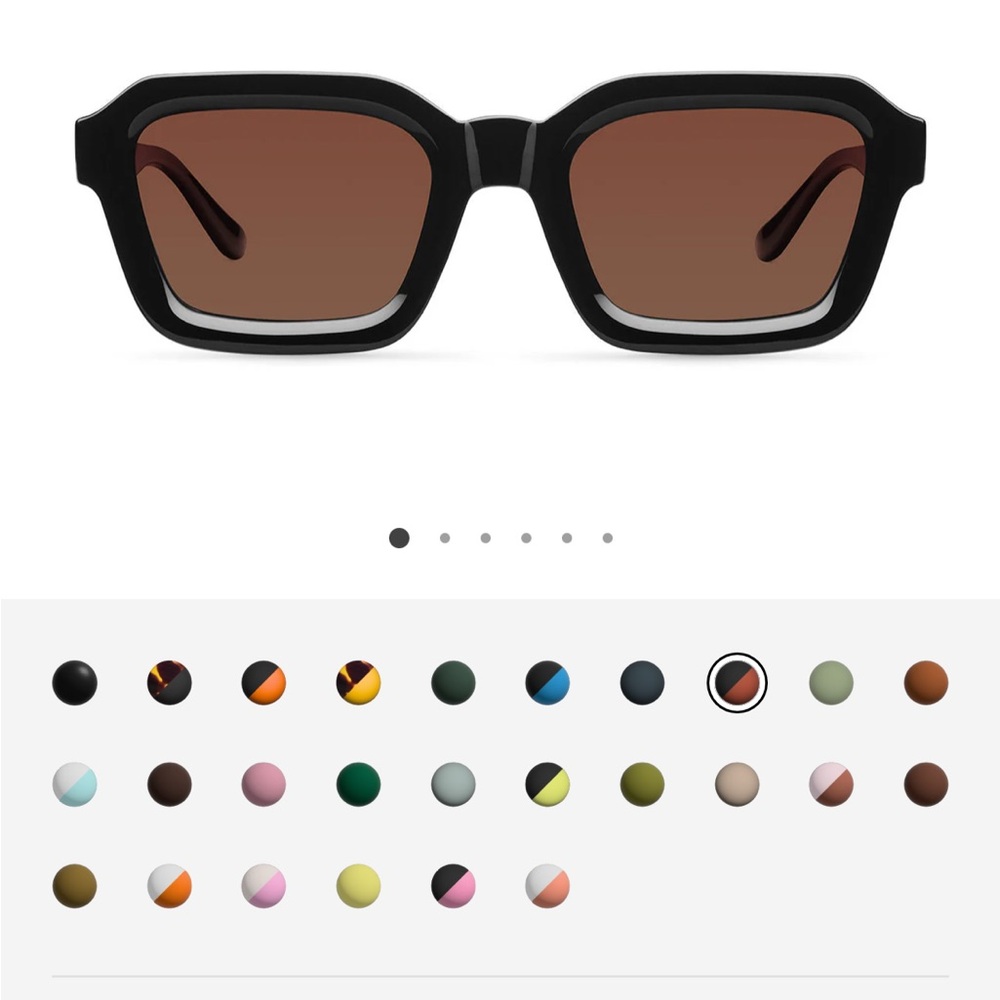 Meller Sunglasses with Brown Lenses